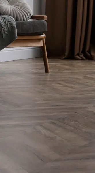 Living Room with Blinds 